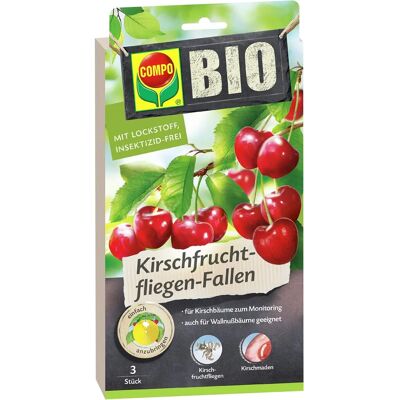 COMPO ORGANIC Kirschfruchtfliegen-Fallen - 3 Stück COMPO ORGANIC Kirschfruchtfliegen-Fallen - 3 Stück