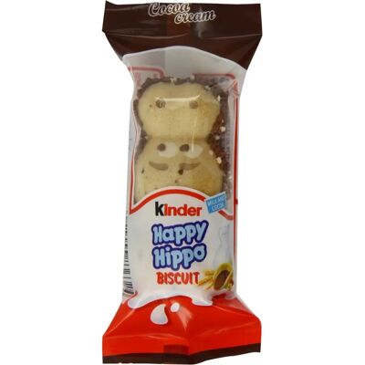 Kinder - Happy Hippo Chocolate Biscuit - 20.7g - Cookie - Publicité Kinder - Happy Hippo Chocolate Biscuit - 20.7g - Cookie - Publicité