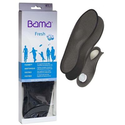 Semelles Bama Deo Active Extra - Semelle de soutien - Publicité Semelles Bama Deo Active Extra - Semelle de soutien - Publicité