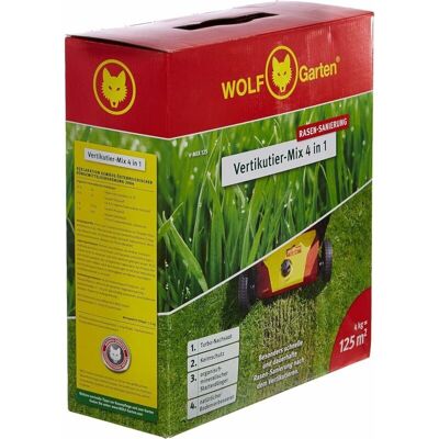 Zestaw do regeneracji trawnika Wolf-Garten - 125 m2 - V-Mix 4 w 1 Zestaw do regeneracji trawnika Wolf-Garten - 125 m2 - V-Mix 4 w 1