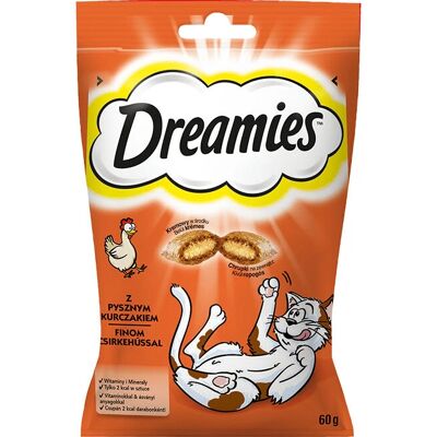 Dreamies z kurczakiem - 60g Dreamies z kurczakiem - 60g