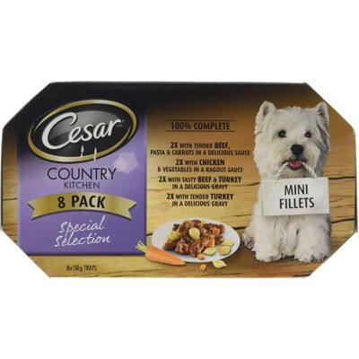 CESAR - Country Kitchen - Special Selection - Dog Food Tray CESAR - Country Kitchen - Special Selection - Dog Food Tray