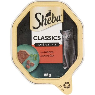 Sheba Modello Manzo - Cibo per Gatti Classico Sheba Modello Manzo - Cibo per Gatti Classico
