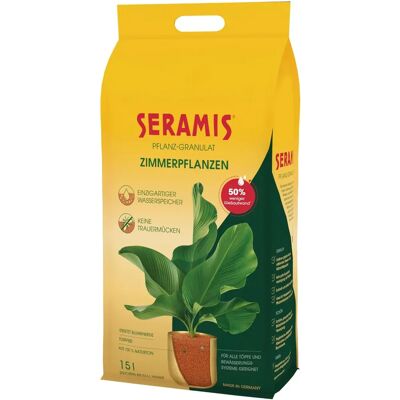 Seramis Granulés d'Argile - Substrat pour Plantes d'Intérieur - 6kg/15L - Publicité Seramis Granulés d'Argile - Substrat pour Plantes d'Intérieur - 6kg/15L - Publicité