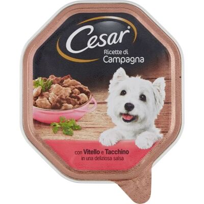 Cesar Ricette di Campagna - Cibo Gourmet per Cane di Piccola Taglia Cesar Ricette di Campagna - Cibo Gourmet per Cane di Piccola Taglia