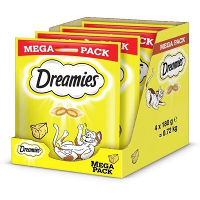 Przysmaki dla kotów Dreamies z serem - Duże opakowanie Przysmaki dla kotów Dreamies z serem - Duże opakowanie