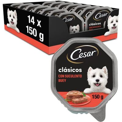 Cesar Våtmat Hund Biffsmak 14x150g Cesar Våtmat Hund Biffsmak 14x150g