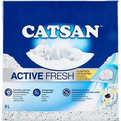 Becker CATSAN ActiveFresh Litière pour Chats - 8L - Publicité Becker CATSAN ActiveFresh Litière pour Chats - 8L - Publicité