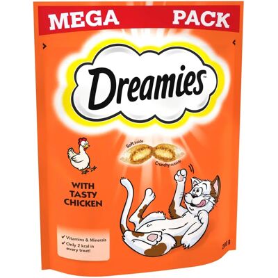 Dreamies Big Pack Cat Treats - Chicken - 6 x 200g - Cat Treats Dreamies Big Pack Cat Treats - Chicken - 6 x 200g - Cat Treats