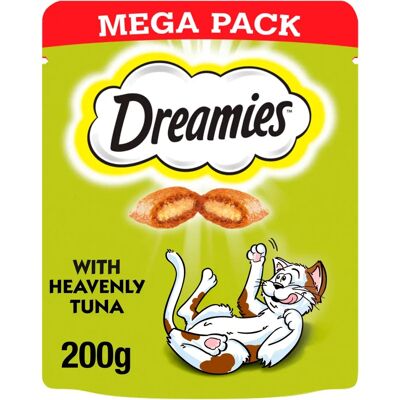 Dreamies Tuna Cat Treats - Big Pack 200g Dreamies Tuna Cat Treats - Big Pack 200g