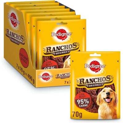 Snacks para Perro Pedigree de Carne y Pollo - Pack de 7 Snacks para Perro Pedigree de Carne y Pollo - Pack de 7