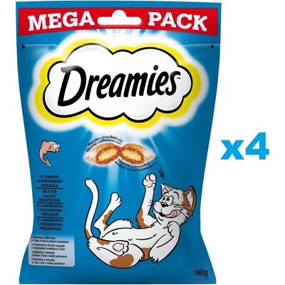 DREAMIES Ló Halas Macskák Rágcsálnivalók - Ropogós Puha Töltelékkel DREAMIES Ló Halas Macskák Rágcsálnivalók - Ropogós Puha Töltelékkel