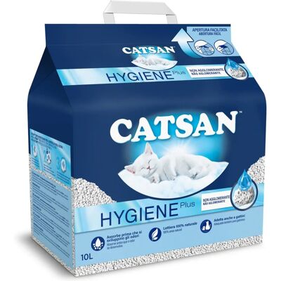 Catsan Hygiene Plus icke-klumpande kattströ 10 L Catsan Hygiene Plus icke-klumpande kattströ 10 L
