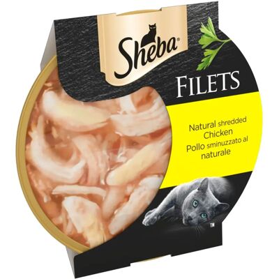 Cibo per gatti Sheba - Filetti di Pollo, 60g Cibo per gatti Sheba - Filetti di Pollo, 60g