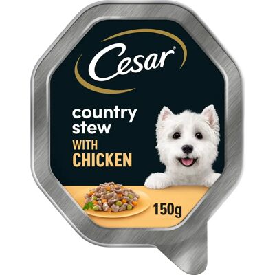 Cesar Country Stew Adult Wet Dog Food - Chicken, Vegetables & Parsley in Gravy Cesar Country Stew Adult Wet Dog Food - Chicken, Vegetables & Parsley in Gravy