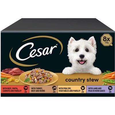 CESAR - Country Stew - Adult 1+ - 24 Trays - Wet Dog Food CESAR - Country Stew - Adult 1+ - 24 Trays - Wet Dog Food