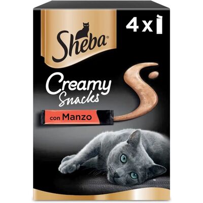 Sheba Romige Rundvlees Snack - Katten Snack Sheba Romige Rundvlees Snack - Katten Snack