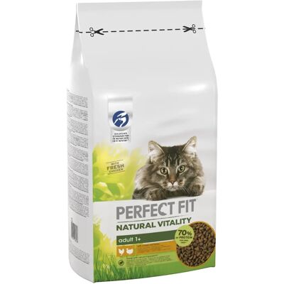Perfect Fit Cat Natural Vitality Adult 1+ with chicken and turkey - 6kg Perfect Fit Cat Natural Vitality Adult 1+ with chicken and turkey - 6kg