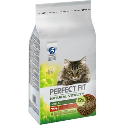 Perfect Fit Natural Vitality Pour Chat 1+ Boeuf et Poulet - Publicité Perfect Fit Natural Vitality Pour Chat 1+ Boeuf et Poulet - Publicité