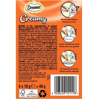 Przekąski dla kotów Dreamies - 44 x 10 g + 2 x 60 g Przekąski dla kotów Dreamies - 44 x 10 g + 2 x 60 g