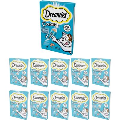 DREAMIES Krémes lazac macskafalat - Rágcsa DREAMIES Krémes lazac macskafalat - Rágcsa