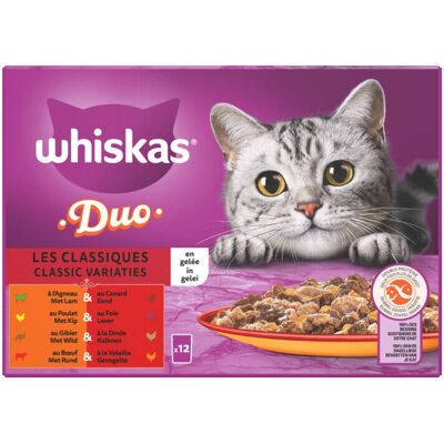 Whiskas Duo Senior Classic Variaties - Kattenvoer Whiskas Duo Senior Classic Variaties - Kattenvoer