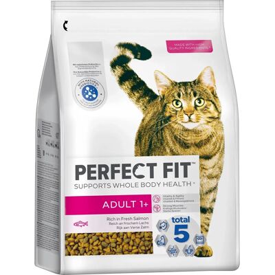 Perfect Fit Adult 1+ Trockenfutter für Katzen mit Lachs - 2,8 kg Perfect Fit Adult 1+ Trockenfutter für Katzen mit Lachs - 2,8 kg