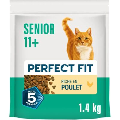 PERFECT FIT Senior 11+ au Poulet 1,4 kg - Nourriture pour animaux PERFECT FIT Senior 11+ au Poulet 1,4 kg - Nourriture pour animaux