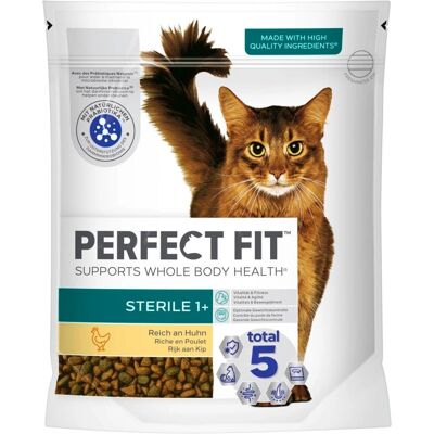 Perfect Fit Sterile Poulet 750g - Nourriture sèche pour chats Perfect Fit Sterile Poulet 750g - Nourriture sèche pour chats