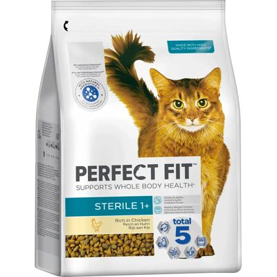 Perfect Fit Sterile 1+ Trockenfutter mit Huhn - Gesundheit Perfect Fit Sterile 1+ Trockenfutter mit Huhn - Gesundheit