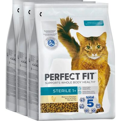 Perfect Fit Sterile 1+ Nourriture sèche pour chats au poulet - Nourriture pour chats - Publicité Perfect Fit Sterile 1+ Nourriture sèche pour chats au poulet - Nourriture pour chats - Publicité