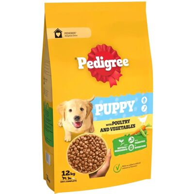 Pedigree Puppy Medium Dog Complete Dry Poultry and Rice - Dog Food Pedigree Puppy Medium Dog Complete Dry Poultry and Rice - Dog Food