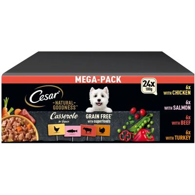 Cesar Natural Goodness Auflauf Auswahl - Hundefutter Cesar Natural Goodness Auflauf Auswahl - Hundefutter