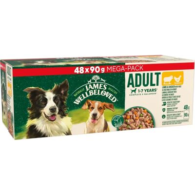 James Wellbeloved Lamb Chicken Wet Dog Food - Dog Food James Wellbeloved Lamb Chicken Wet Dog Food - Dog Food