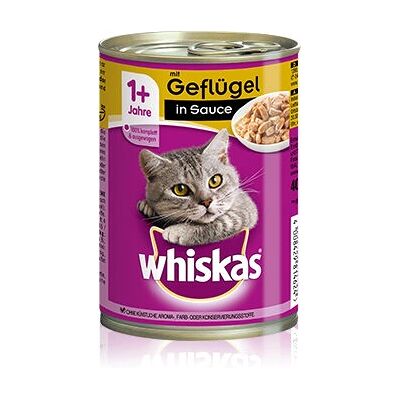 Comida para gatos Whiskas 400g - En salsa húmeda Comida para gatos Whiskas 400g - En salsa húmeda