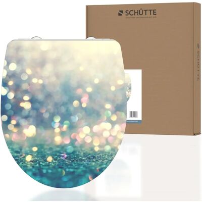 Sedile WC multicolore Magic Light di Schütte - SoftClose, Rilascio rapido, Duroplast Sedile WC multicolore Magic Light di Schütte - SoftClose, Rilascio rapido, Duroplast