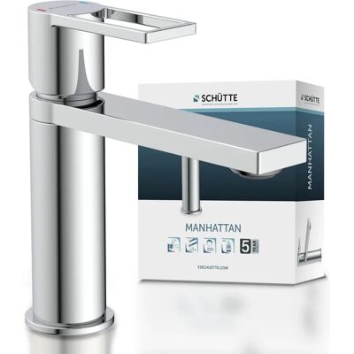 Bateria umywalkowa SCHÜTTE MANHATTAN - Chrom - Wysokie ciśnienie Bateria umywalkowa SCHÜTTE MANHATTAN - Chrom - Wysokie ciśnienie