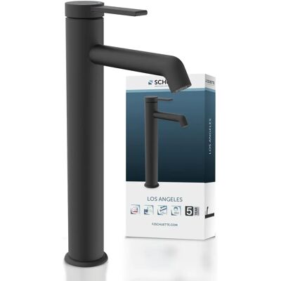 Grifo de lavabo negro mate SCHÜTTE LOS ANGELES - Grifería para baño Grifo de lavabo negro mate SCHÜTTE LOS ANGELES - Grifería para baño