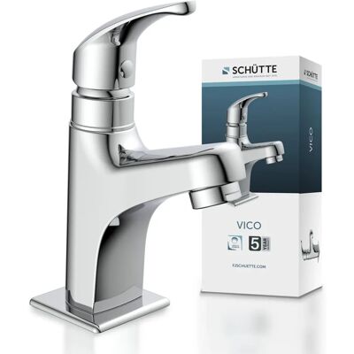 Grifo Vico de SCHÜTTE - Duradero, Cerámica, Silencioso, 17cm Grifo Vico de SCHÜTTE - Duradero, Cerámica, Silencioso, 17cm