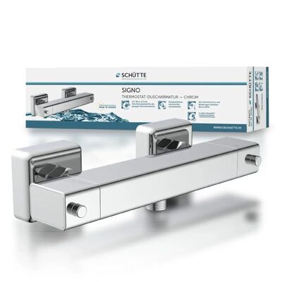 Rubinetto Doccia Termostatico SCHÜTTE Signo - Alta Pressione Montaggio a Parete Rubinetto Doccia Termostatico SCHÜTTE Signo - Alta Pressione Montaggio a Parete