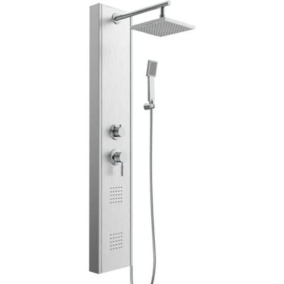 SCHÜTTE TAHITI Edelstahl Duschpaneel - Duschart SCHÜTTE TAHITI Edelstahl Duschpaneel - Duschart