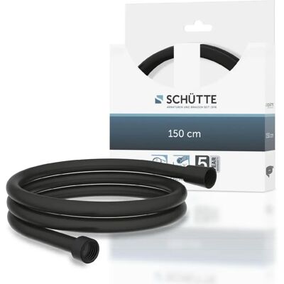 Manguera de Ducha SCHÜTTE Negra 1,5 m Ahorro de agua - Accesorios de baño Manguera de Ducha SCHÜTTE Negra 1,5 m Ahorro de agua - Accesorios de baño