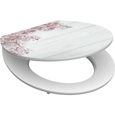 Siège de toilette SCHÜTTE High Gloss avec fermeture douce FLOWERS & WOOD - Kit de siège WC - Publicité Siège de toilette SCHÜTTE High Gloss avec fermeture douce FLOWERS & WOOD - Kit de siège WC - Publicité