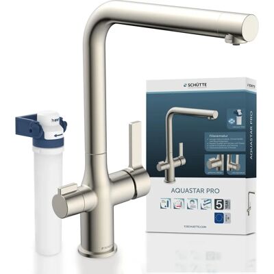 SCHÜTTE AQUASTAR PRO Faucet with Filter System - Kitchen Sink Tap SCHÜTTE AQUASTAR PRO Faucet with Filter System - Kitchen Sink Tap