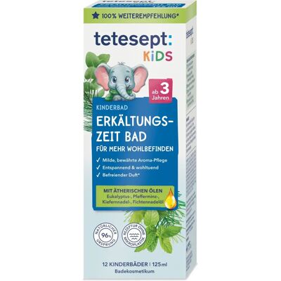 Tetesept Modell 200001360 Eukalyptus Minz Kinderbad - Badöl Tetesept Modell 200001360 Eukalyptus Minz Kinderbad - Badöl