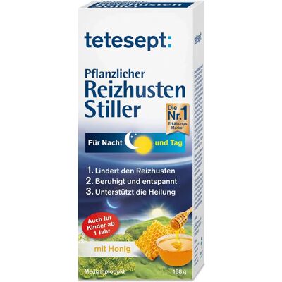 Tetesept Iceland Moss Honig Pflanzlicher Reizhusten Stiller 168 g Tetesept Iceland Moss Honig Pflanzlicher Reizhusten Stiller 168 g
