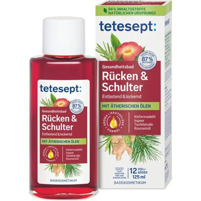 Tetesept - Gesundheitsbad Rücken & Schulter - Bath additive Tetesept - Gesundheitsbad Rücken & Schulter - Bath additive