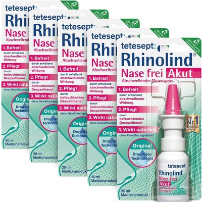 Tetesept Rhinolind Nasenspray - Abschwellend, 20ml Tetesept Rhinolind Nasenspray - Abschwellend, 20ml