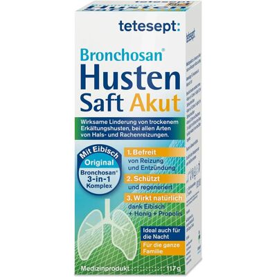 Tetesept Bronchosan Husten Akut Saft - Hustensirup Tetesept Bronchosan Husten Akut Saft - Hustensirup