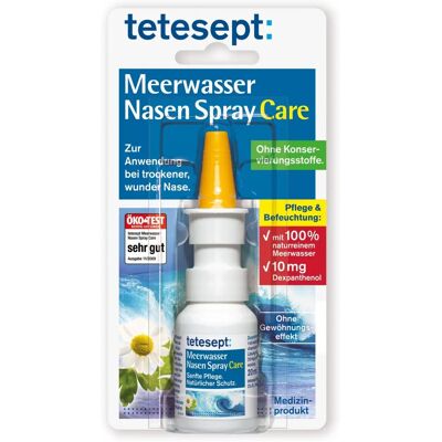Merz Consumer Care GmbH TETESEPT Acqua di Mare Pflege Spray - Nasenspray Merz Consumer Care GmbH TETESEPT Acqua di Mare Pflege Spray - Nasenspray